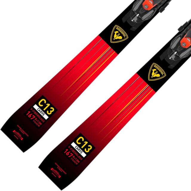 ROSSIGNOL - hero ltd xp11 - Ski heren - Rood