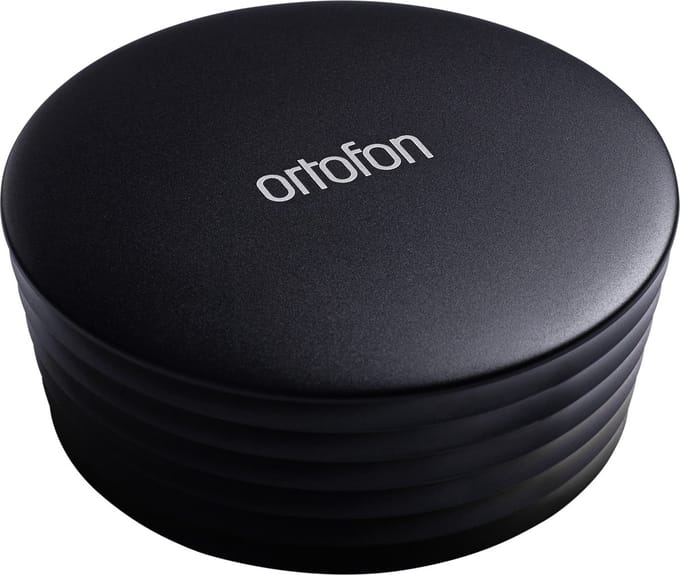 Ortofon Record LP stabilizer | heavy | aandruk gewicht | 350 gram | zwart.