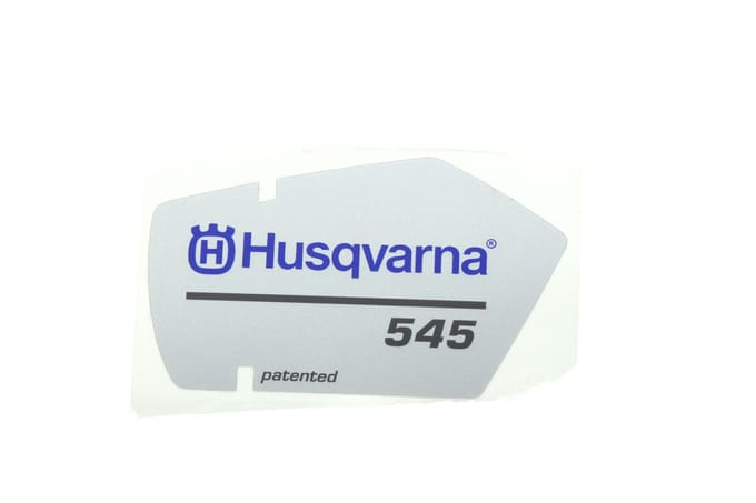 Husqvarna 545 starterkap sticker