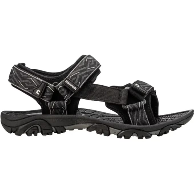 Hannah Belt Sandalen Zwart,Grijs EU 44 Man