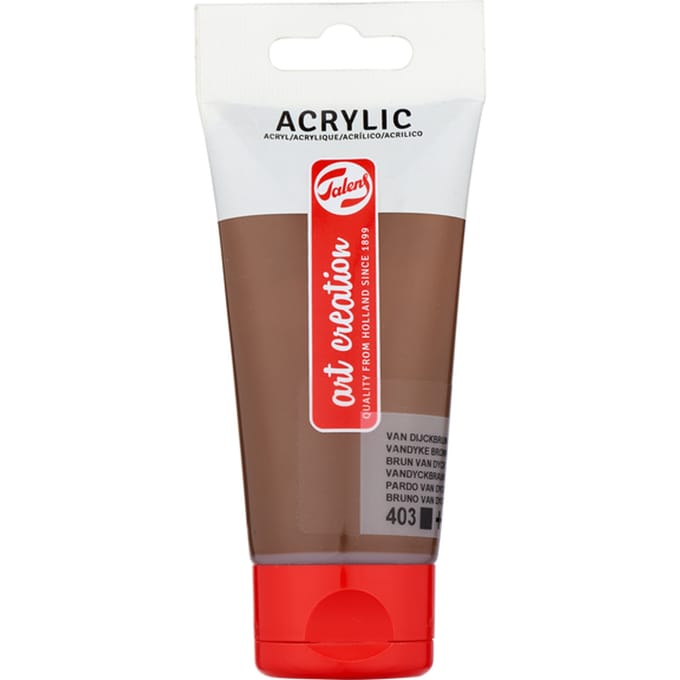Peinture Acrylique - ROYAL TALENS - ArtCreation - Brun Van Dyck - 75 ml - Satiné