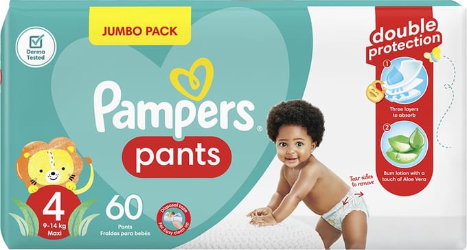 Pampers Baby Dry Pants - Maat 4 - 60 Luiers