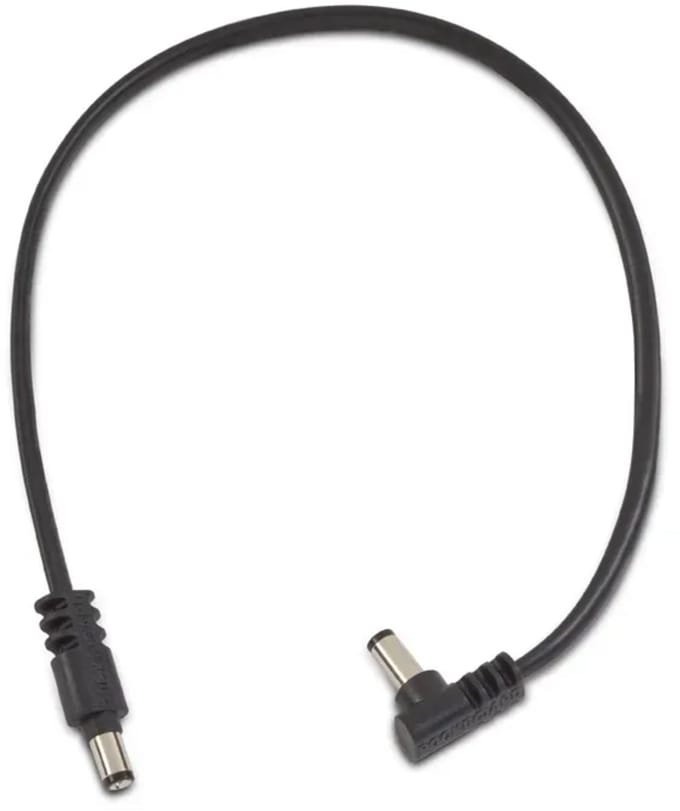 Rockboard Flat Power Cable Angled/Straight 0,3 m - Patch kabel