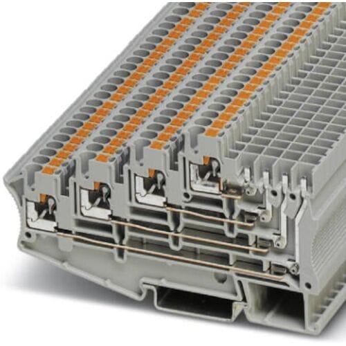 Phoenix Contact 3012300 Meeretageklem 5.2 mm Snelaansluiting Grijs 50 stuk(s)