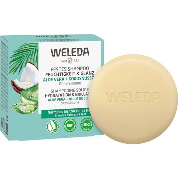 WELEDA Shampoo Hydraterende & glanzende vaste shampoo Unisex 50 g