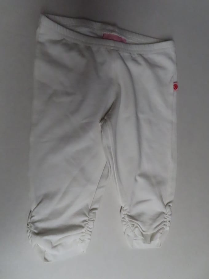 Legging - Meisjes - Ecru - Effen - 2 jaar 92