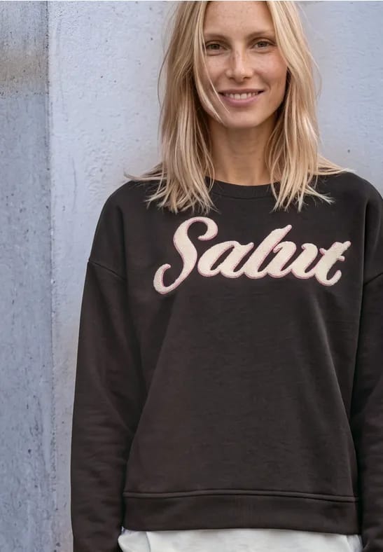 Sweatshirt met lange mouwen en Artwork