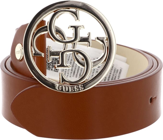 GUESS Riem Adjustable Belt W95 Cognac Lichtbruin