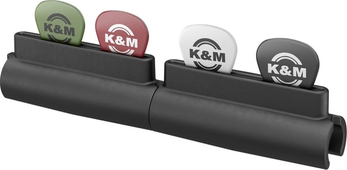 König & Meyer 14510 plektrumshouder zwart - Accessoire voor gitaren