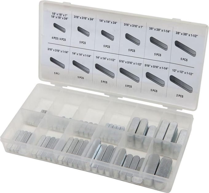 HBM 60-delig Spie Assortiment voor Gereedschapswand