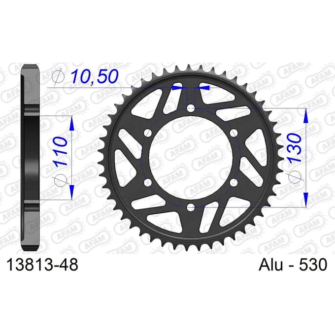 Tandwiel Afam 530 48 dents