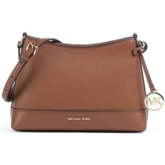 Michael Kors Andie Crossbodytas Kleine Dames - Leer - Cognac