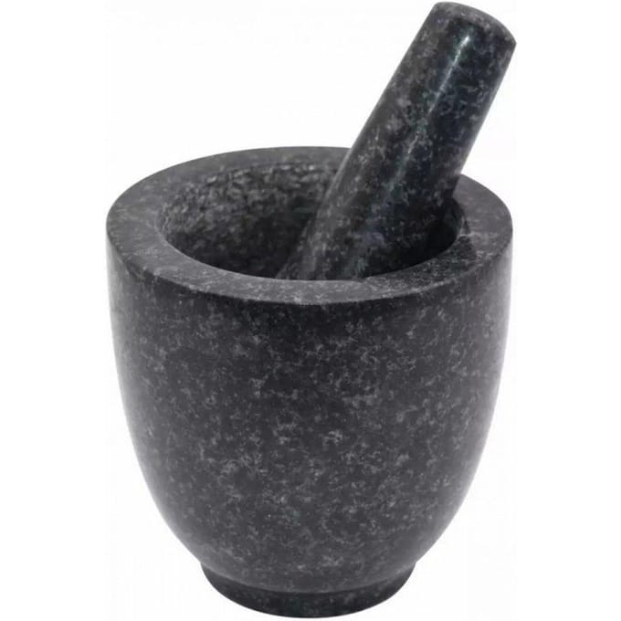 Vijzel met Stamper – Kruidenstamper – Mortier - marmer Ø12x12cm