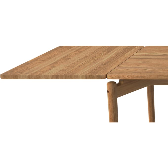 bruunmunch Uitschuifblad Pure Dining eettafel - eiken natuur, geolied