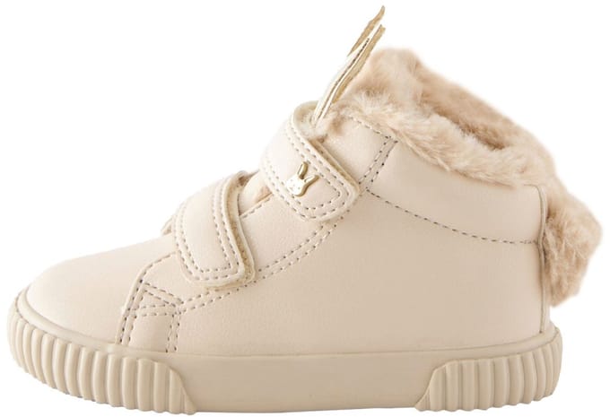 Next - Meisjes - Hoge sneakers met klittenband - Crème