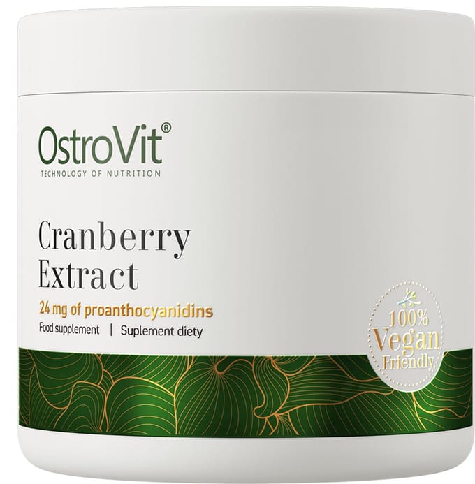 Supplementen - Cranberry Poeder - Vegan - 100g - OstroVit - 100 g