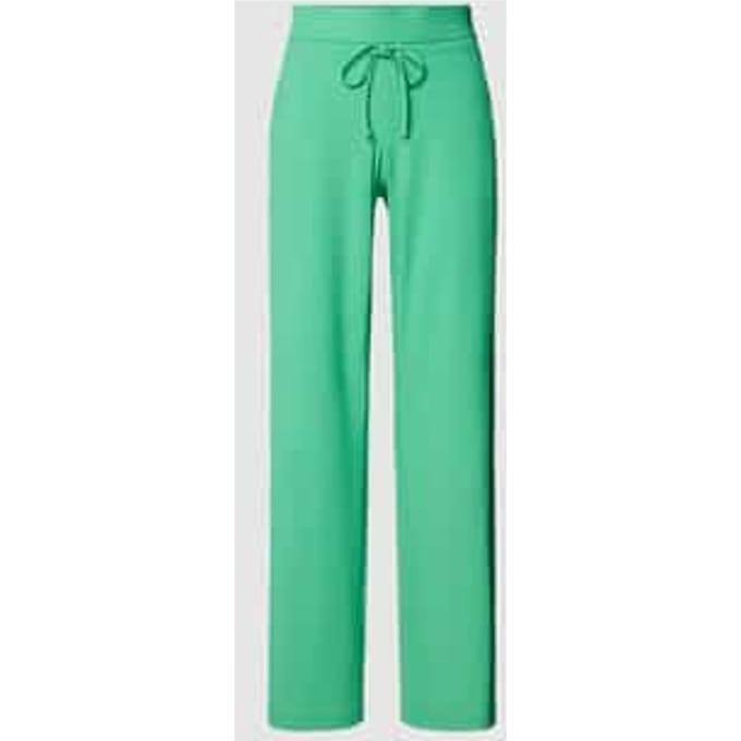 Straight leg broek met tunnelkoord, model 'CANDICE'