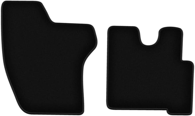 Wielganizator WLG-BASIC - Auto Vloermatten - Zwart - Voor VW LT II - 1996-2006