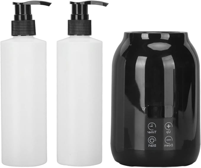 Draagbare Massageolie Verwarmer met LED-display, Ideaal voor Essentiële Olie en Lotion, EU Plug