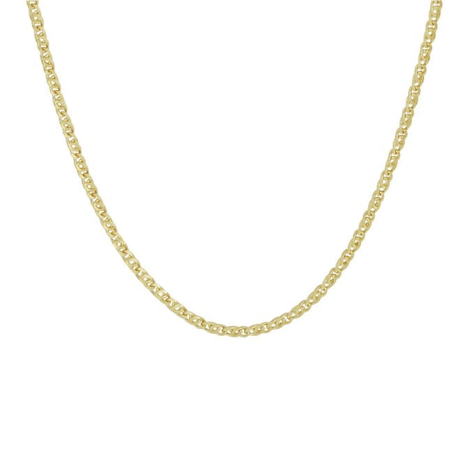 14K geelgoud collier valkenoog 1,9 mm 45 cm 4029096