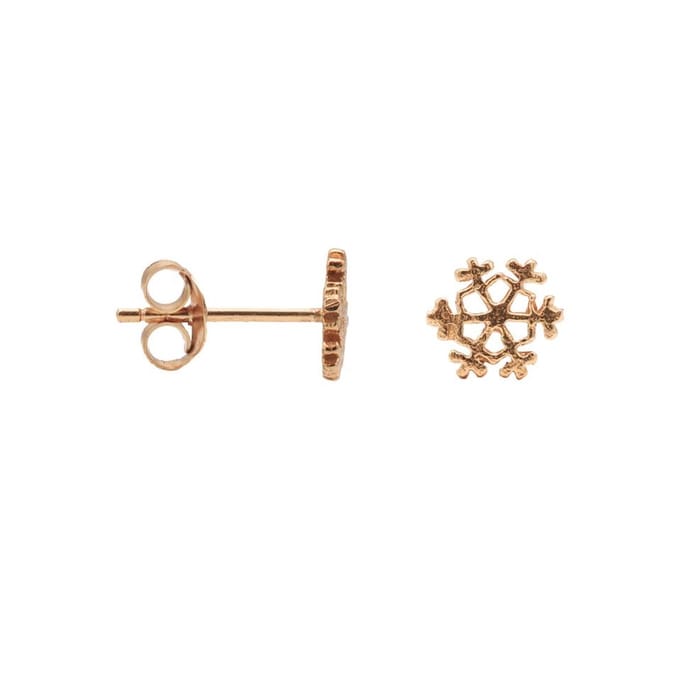 Karma Symbols oorbel M1749 Snowflake