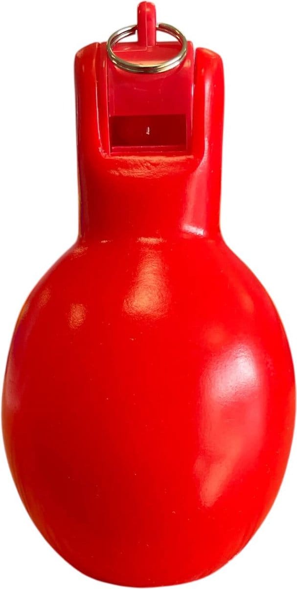 Handfluit - Fluitje Scheidsrechter - Knijpfluit - Wizzball - Rood