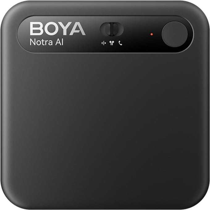 Boya Notra Ai Recorder Black