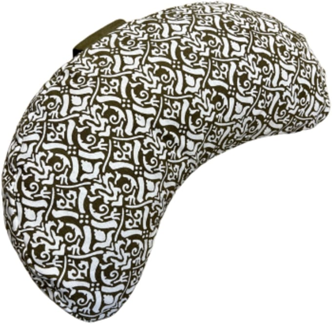 YogaStyles meditatiekussen design moon grijs - halve maan
