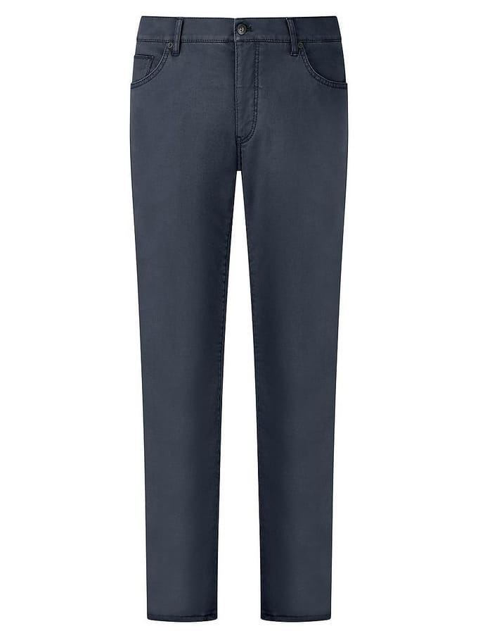 5-pocket thermobroek Van Brax blauw