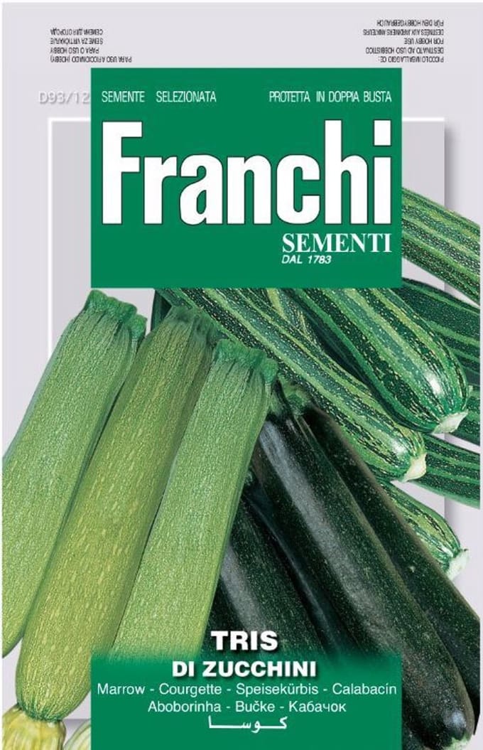 Fr Di Zucchini Tris Marrow