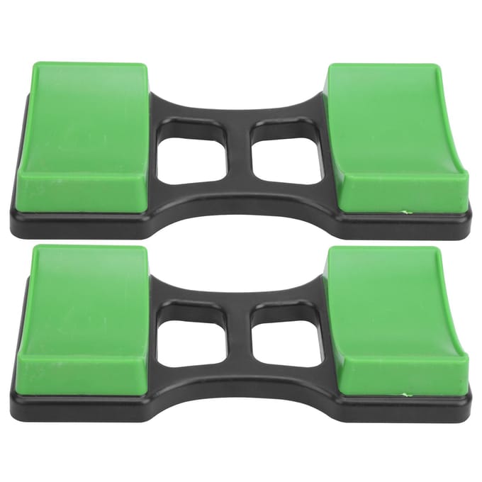 1 Paar Home Dumbbell Frame Standaard Voorkom Rollen Dumbbell Rek Houder 100KG Draagvermogen L black