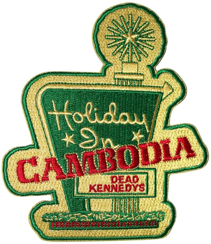 Dead Kennedys - Holiday In Cambodia Patch - Multicolours