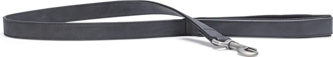 Beeztees Balacron Ax Hondenriem Kunstleer - Zwart - 100 cm x 25 mm