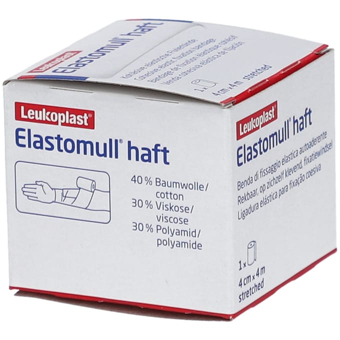 Elastomull Haft Fixatiewindel Elastisch Cello 4cm x 4m Ref 45470-00 1 Gaasverband