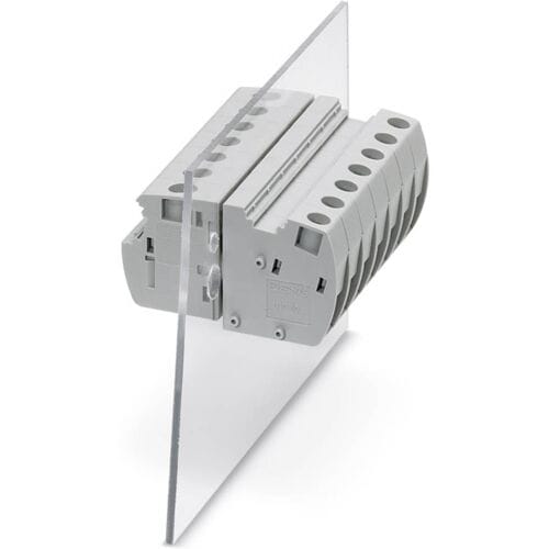 Phoenix Contact 3073335 Doorvoerklem 10.1 mm Schroeven Grijs 50 stuk(s) Piece
