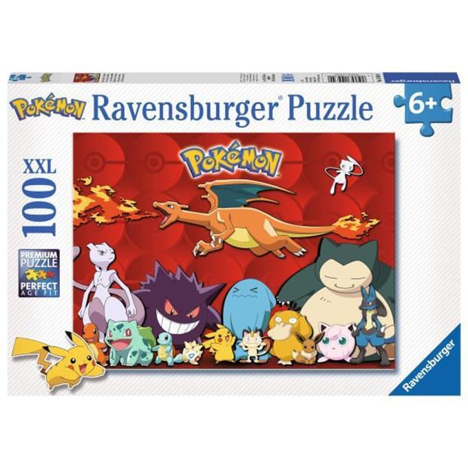 Ravensburger puzzel Pokemon - Legpuzzel - 100XXL stukjes