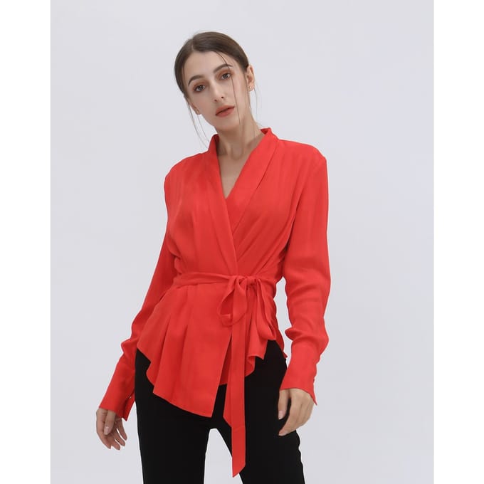 Wikkel blouse