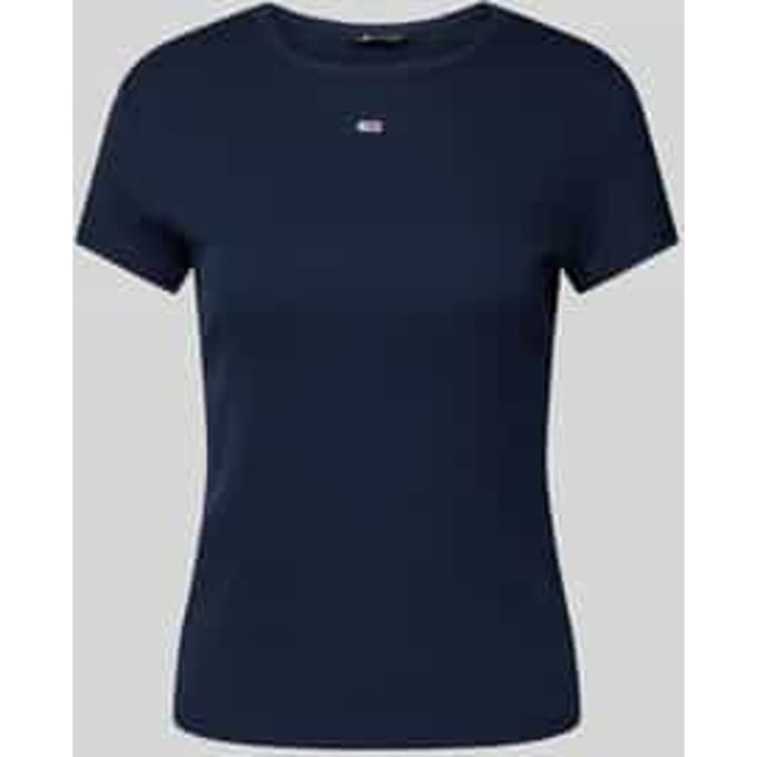 Tommy Jeans Ribbed Slim Crew Neck T-Shirt