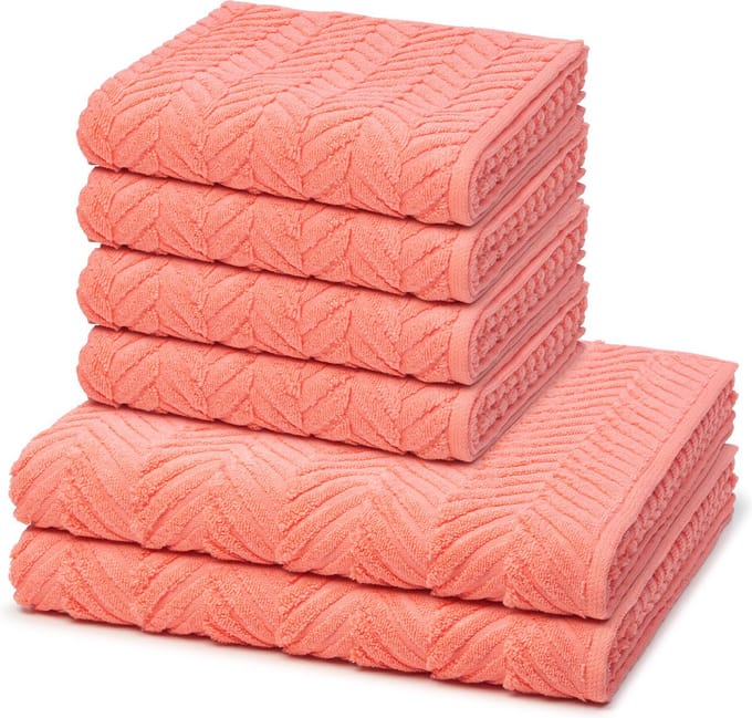 Ross Sonstiges 4 X handdoek 2 X douchehanddoek - in set 6 pack Sensual Skin