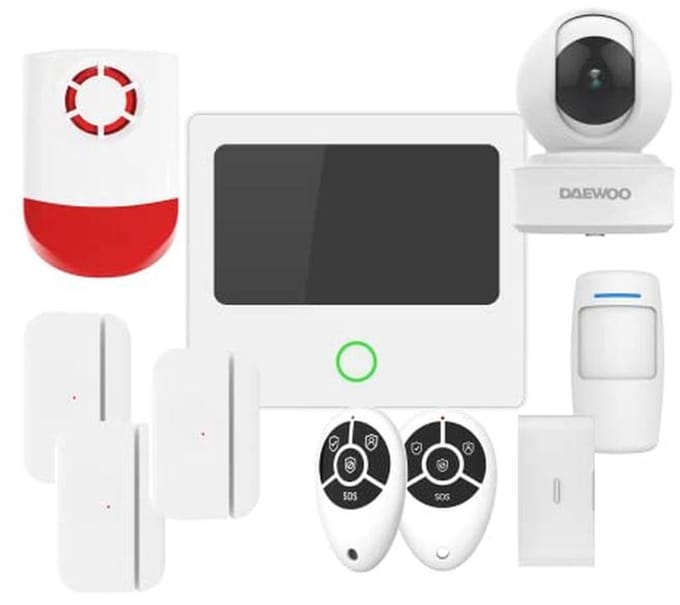 Wifi alarmpakket met touchscreen en accessoires voor optimale woningbeveiliging
