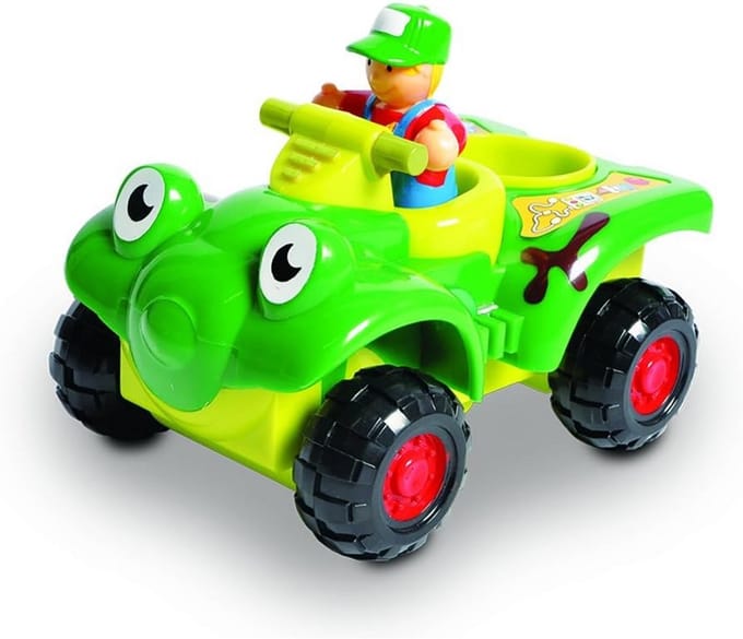 Speelgoed Boerderij Buggy - Groene Tractor met Aanhanger voor Kinderen
