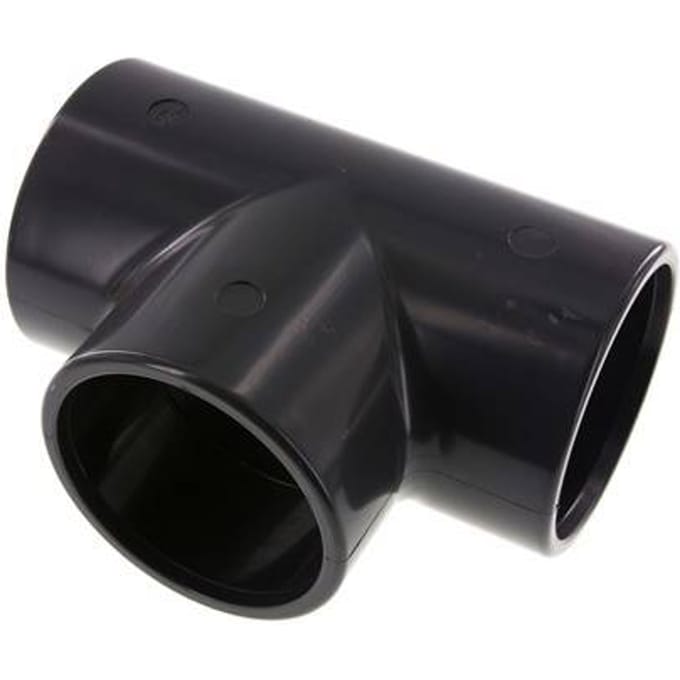 Pvc T-stuk Fitting Socket 90x106mm