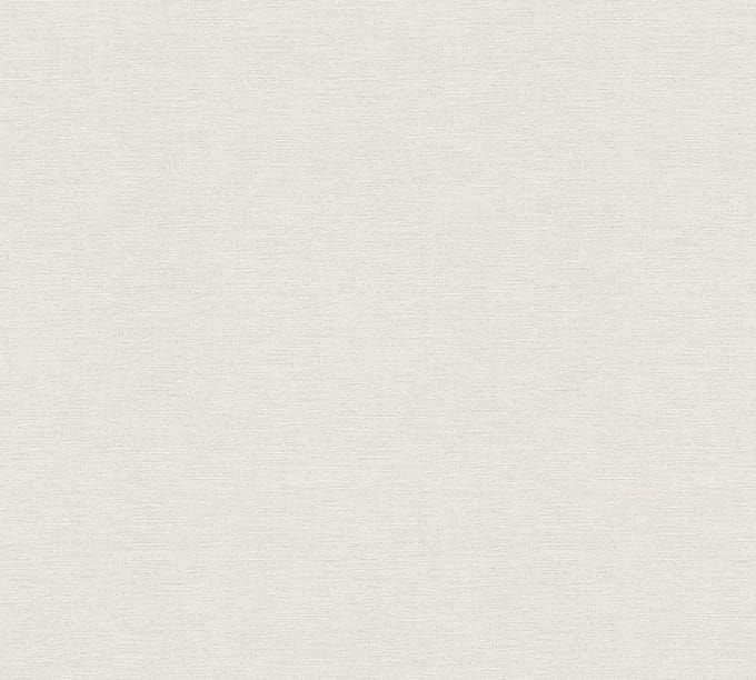LINNENLOOK BEHANG | Basic - Wit Crème - Living Walls Anna d'Andrea
