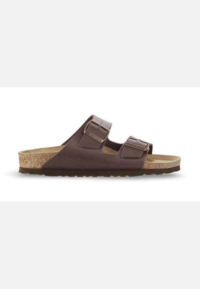 Birkenstock Arizona bruin smal voetbed unisex slipper