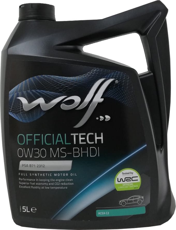 Wolf Officialtech MS BHDI 0W30 - 5L
