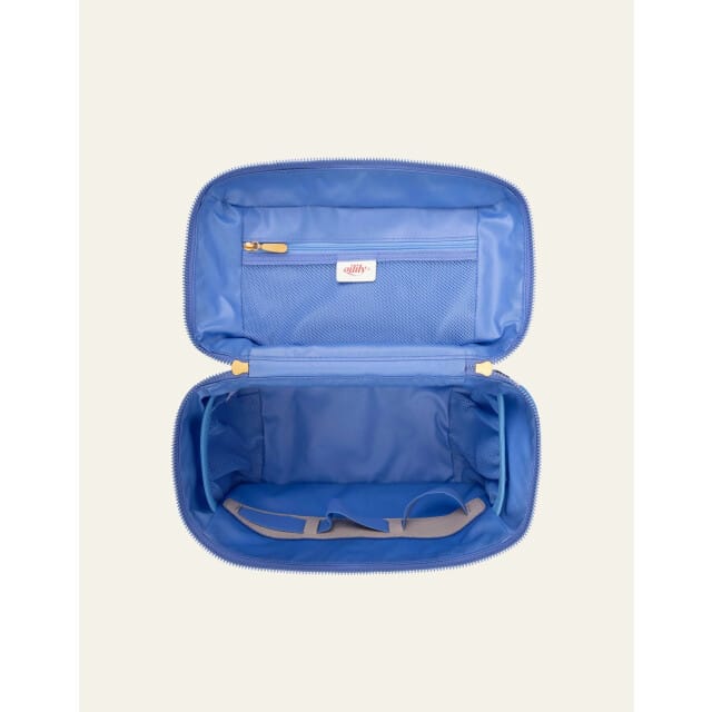 Oilily Coco - Toilettas - Beautycase - Waterafstotend - Dames - Vrouwen - Blauw - One size