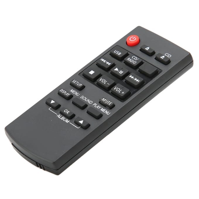 N2QAYC000081 Afstandsbediening Mini Luidsprekers Afstandsbediening voor SCHC37GKS SCHC58 SCHC38 black