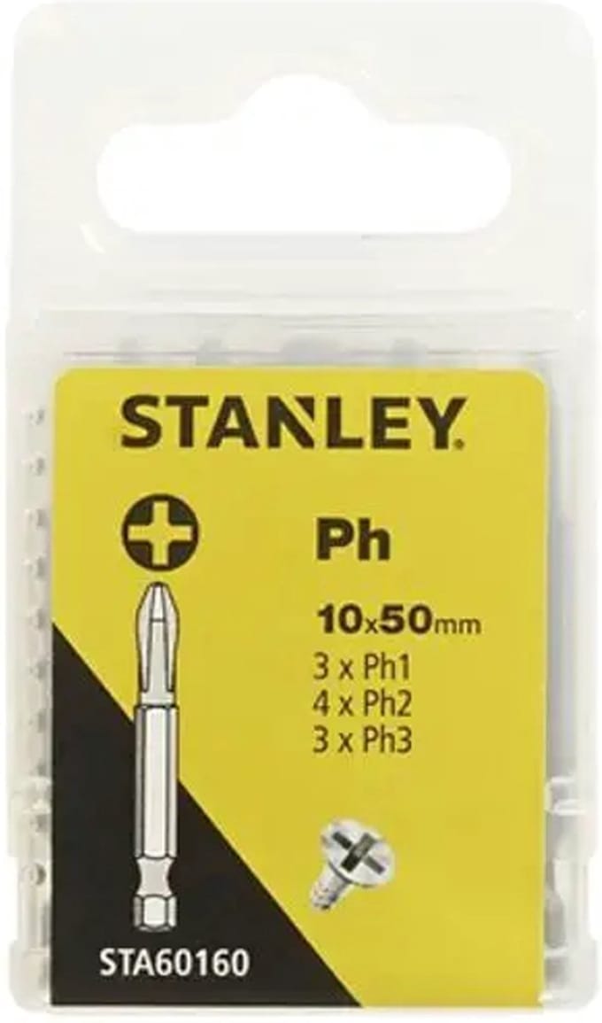 Stanley schroevendraaierbit Philips 10x50mm