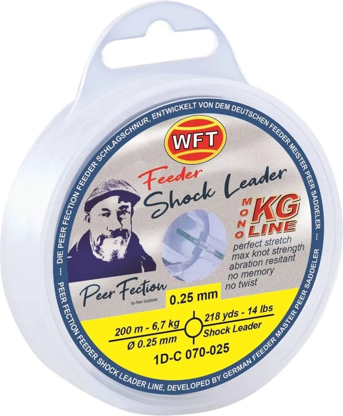 WFT Peer Fection memory free shock leader 0.33 mm