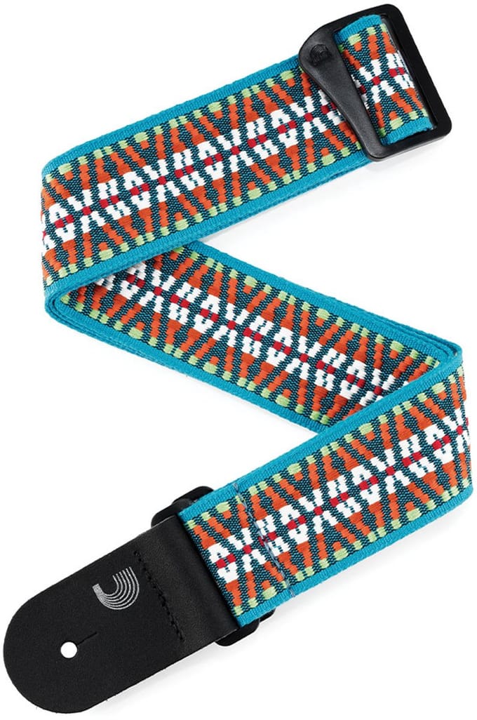 D'Addario 50G09 Geweven Gitaarband Sunset Hootenanny